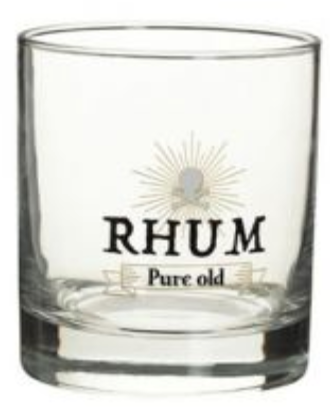 Verre à rhum charrette